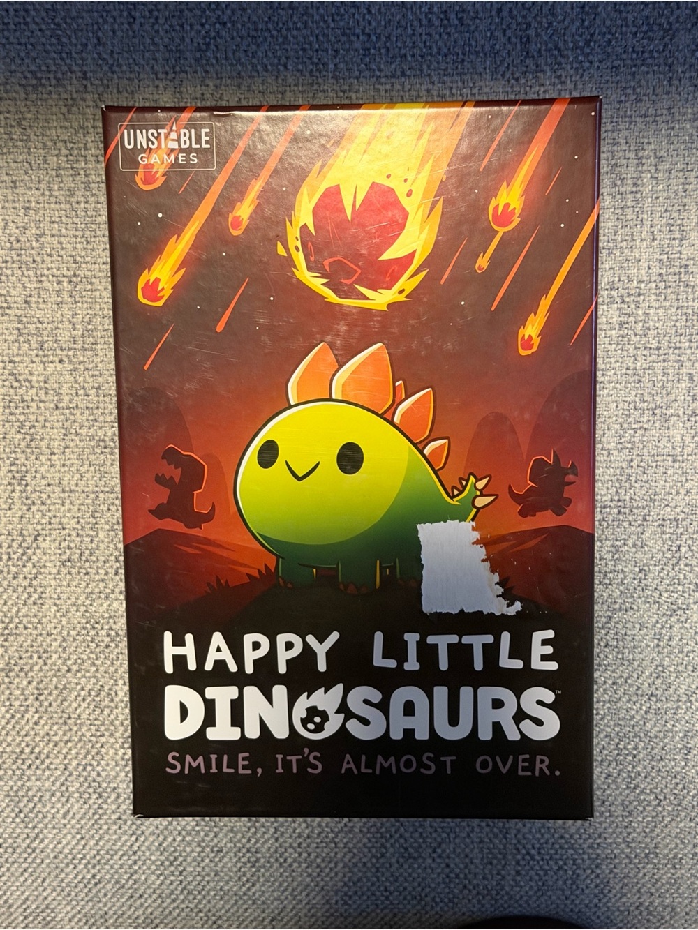 Happy Little Dinosaurs Card Game - Green & Orange Box